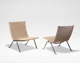 Poul Kjærholm, Pair of low chairs, model no. PK 22