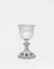 Alwyn C.E. Carr, Wine goblet, 1938, Sterling silver
