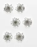 Mark Brazier-Jones, Set of six 'Floret' wall lights