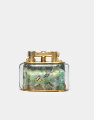 Alfred Dunhill, 'Aquarium' lighter, 1949-1959, Lucite, brass