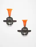 Edgar Brandt and Daum, Untitled, 1920, Wrought iron, glass