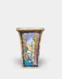 Daisy Makeig-Jones, 'Dana - Castle on a Road' fairyland vase, designed 1917, produced circa 1920