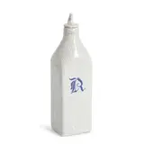 Dedham Pottery, BOTTLE WITH RABBIT STOPPER