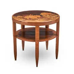 Galle, ART NOUVEAU MARQUETRY SIDE TABLE, 1900