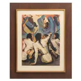 David Alfaro Siqueiros, Los indios, de la carpeta Mexican Suite