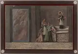Anónimo, Exvoto a San Juan Nepomuceno, 1759, Óleo sobre tela