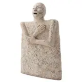 Adolfo Riestra, Cantante de ópera, Escultura en barro cocido