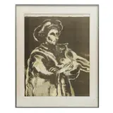 Francisco Corzas, Untitled, Litografía, firmado y fechado 80?
