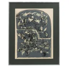 Gilberto Aceves Navarro, 2 Carros, 1974, Serigrafía 359 /500