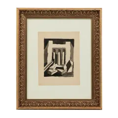 Estructuras #2 by Fernando Castro Pacheco, 1941, Tinta china sobre papel, offered Apr 2025
