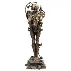 Nano Lopez, FIGURA HUMANA, Bronce, acabado dorado