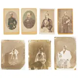 Fotografía Ybarra, RETRATOS DEL GENERAL FELIPE NERI CHACÓN, Fotografías montada sobre carton 9.3 x 5.4 cm