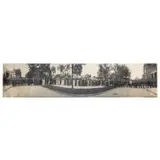 E. B. Downing y Cía, CELEBRACIÓN DEL 5 MAYO EN CIUDAD DE MÉXICO, Fotografía panorámica en plata gelatina