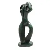 Ángel Tarrac, TORSO FEMENINO, Bronce, patinado en color verde