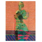 Vladimir Cora, (Acaponeta, Nayarit, 1951 - ). Sin título, Serigrafía, 82/100, firmado y fechado 85. 79 x 59 cm. Sin marco