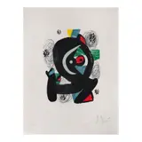 Joan Miró, II de la carpeta La Mélodie Acide