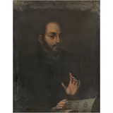 San Ignacio de Loyola, MÉXICO, SIGLO XVIII, Óleo sobre tela