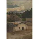 Leandro Izaguirre, EL JACAL, Óleo sobre tela