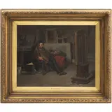 RETRATO DE ARTISTA by Herman Frederik Carel ten Kate, Óleo sobre tela, sold Mar 2025