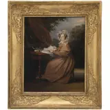 Édouard Pingret, RETRATO DE DAMA