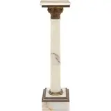 Pedestal, EUROPA, SIGLO XX, Talla en ónix con aplicaciones de bronce
