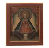 Nuestra Señora de Zapopan, MÉXICO, Óleo sobre tela