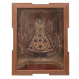 Nuestra Señora de Cosamaloapan, MÉXICO, SIGLO XVIII, Óleo sobre tela