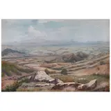 Francisco Torres Estrada, Toluca Vía Sátelite, Óleo sobre tela