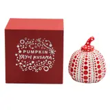 Pumkin - Red and white by Yayoi Kusama, Escultura en resina laqueada sin número de tiraje, offered Mar 2025
