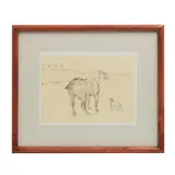 Henri Toulouse-Lautrec, Serie del Circo V, Litografía edición póstuma. Sin firma