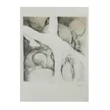 Equis by Reynaldo Velázquez Zebadua, Litografía, Firmada y fechada 57 MEX. 5/15, sold Mar 2025
