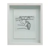 Roy Lichtenstein, Untitled, Litografía offset sin número de tiraje. Sin firma