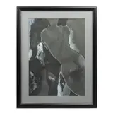 Alicia Gamus, Dorso femenino, 1995, Técnica mixta sobre papel