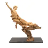 Tuan Nguyen, RENDEVOUS, Bronce, patinado en color beige