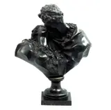 El Beso*, FRANCIA, PRINCIPIOS DEL SIGLO XX, Bronce, patinado en color marrón