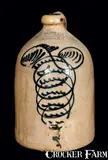 W.H. Farrar & Co., W.H. FARRAR & CO. / GEDDES, N.Y. Stoneware Jug