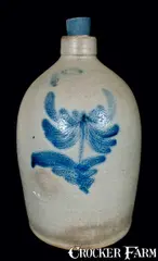 J.M. Harris, J.M. HARRIS / EASTON, PA Stoneware Jug, circa 1885, Stoneware