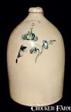 Norton & Fenton, NORTON & FENTON / East Bennington, VT Stoneware Jug