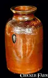 Wm. Hare, WM. HARE / WILMINGTON, DEL. Stoneware Canning Jar, circa 1870, Stoneware