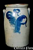 Keesee & Parr, KEESEE & PARR / RICHMOND, / VA Stoneware Jar, circa 1860, Stoneware