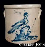 F. T. Wright & Son, F.T. WRIGHT & SON / TAUNTON, MASS. Stoneware Crock