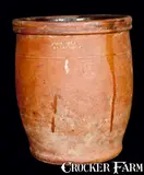 John Bell, JOHN BELL / WAYNESBORO Redware Jar
