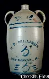 R. T. Williams, R.T. WILLIAMS / NEW GENEVA, PA Double-Handled Jug