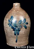 H B. Pfaltzgraff, H.B. PFALTZGRAFF / YORK, PA Stoneware Jug, circa 1870, Stoneware