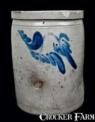 J.M. Hickerson, J.M. HICKERSON / STRASBURG, VA Stoneware Jar, circa 1880, Stoneware