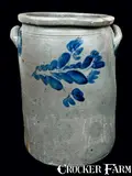 W.H. Lehew & Co., W.H. LEHEW & CO. / STRASBURG, VA Stoneware Crock