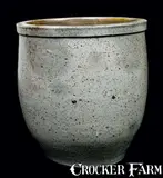 S. Bell & Son, S. BELL & SON / STRASBURG Stoneware Cream Jar, circa 1890, Stoneware