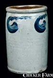 S. Bell & Son, S. BELL & SON / STRASBURG Stoneware Jar, circa 1890, Stoneware