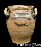 J. Remmey, J. REMMEY / MANHATTAN-WELLS / NEW-YORK Antique Stoneware Jar