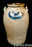 C. Crolius, C. CROLIUS / NEW-YORK Manhattan Stoneware Jar